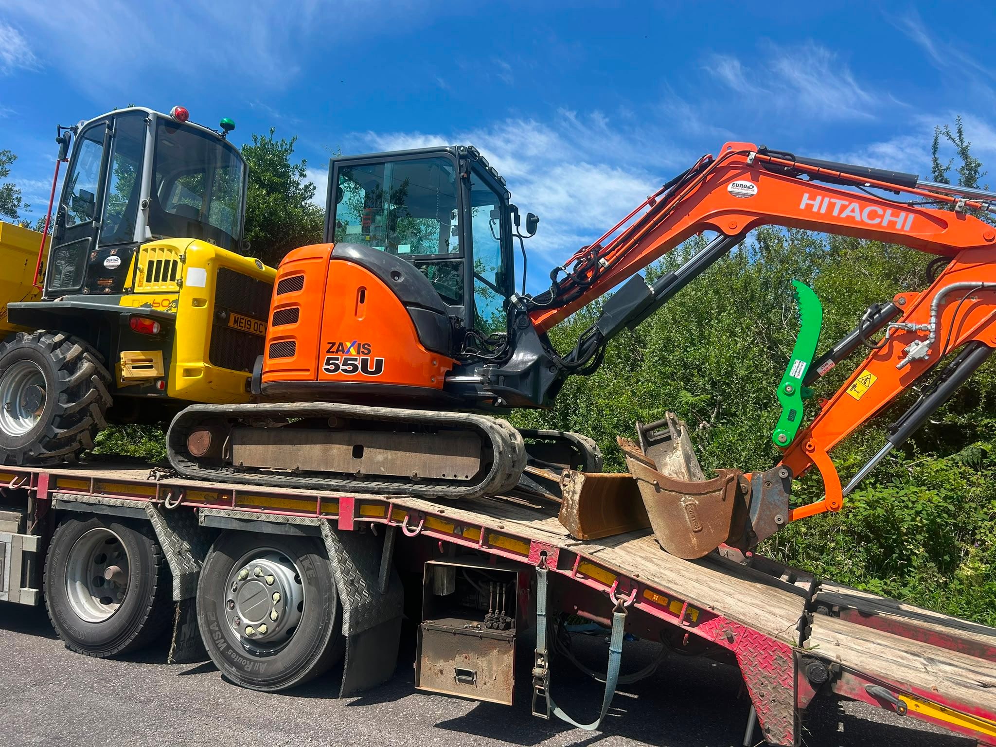 ✓ A very tidy original Hitachi ZX55U-6 heading to its new home in