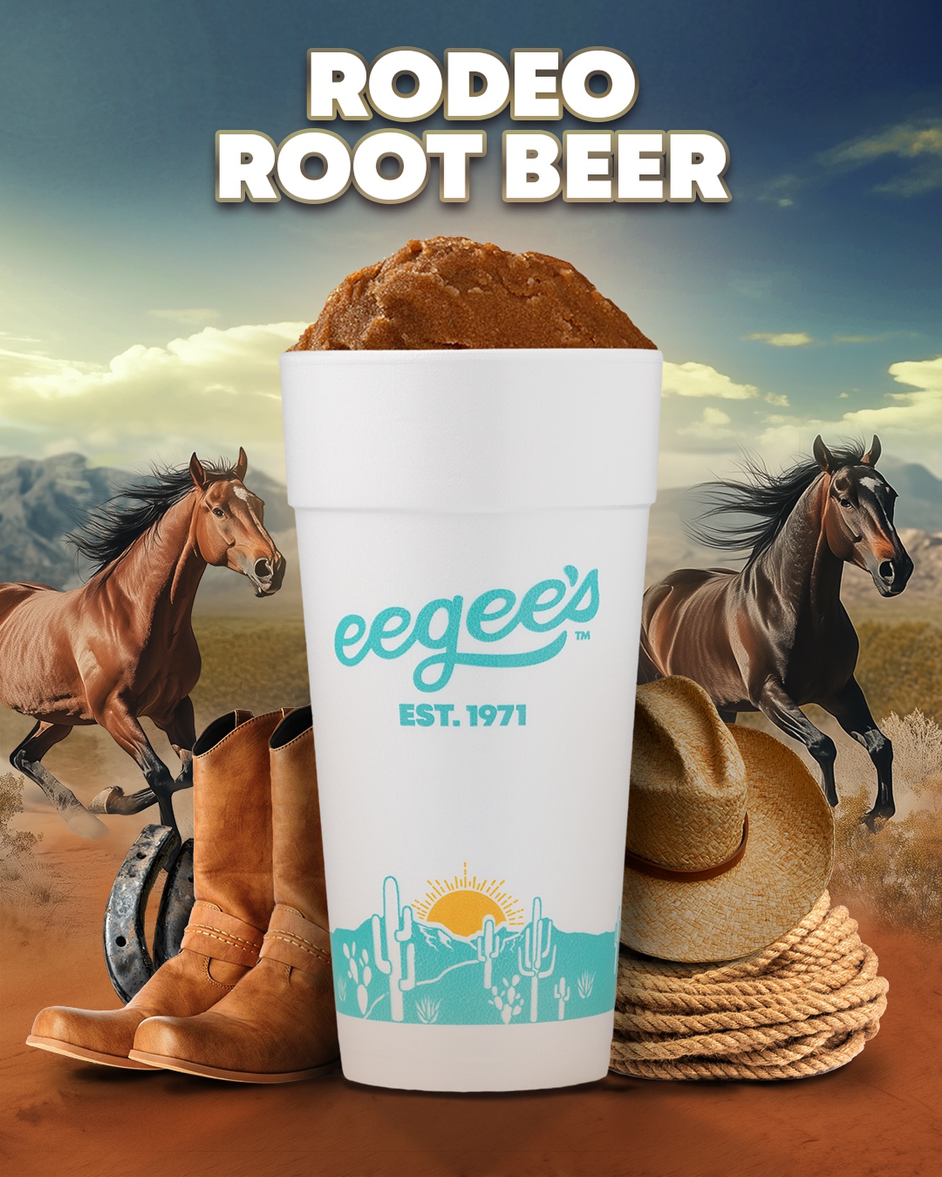 eegee's - Saddle up for a wild ride with the return of Rodeo Root Beer ...