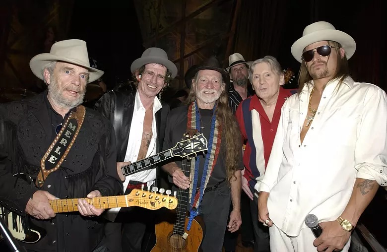 Jerry - Legends in one room! 🎹🔥 Jerry Lee Lewis with the greats: Merle ...