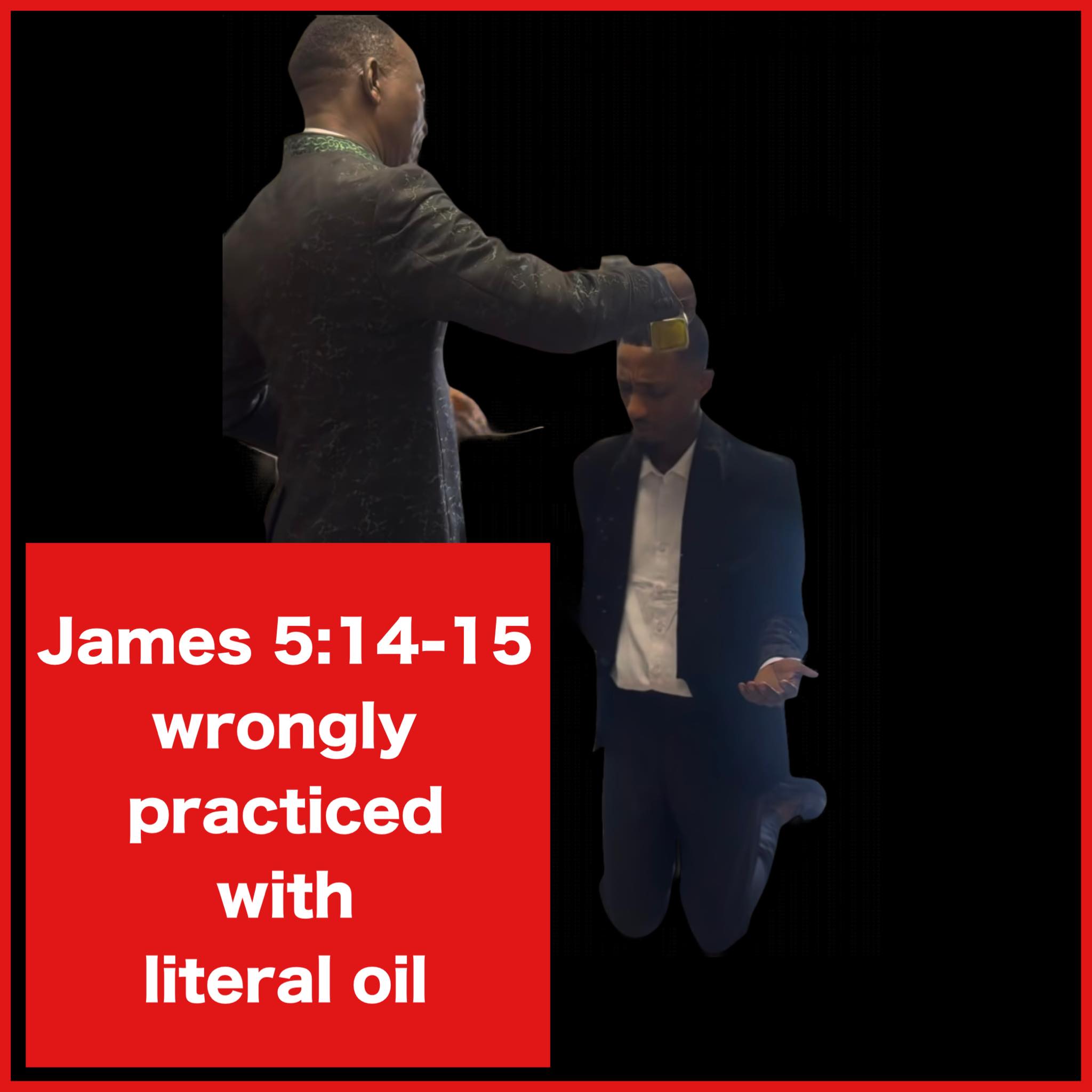 Toms River Church of Christ - ANOINTING WITH OIL EXPLAINED! “This ...