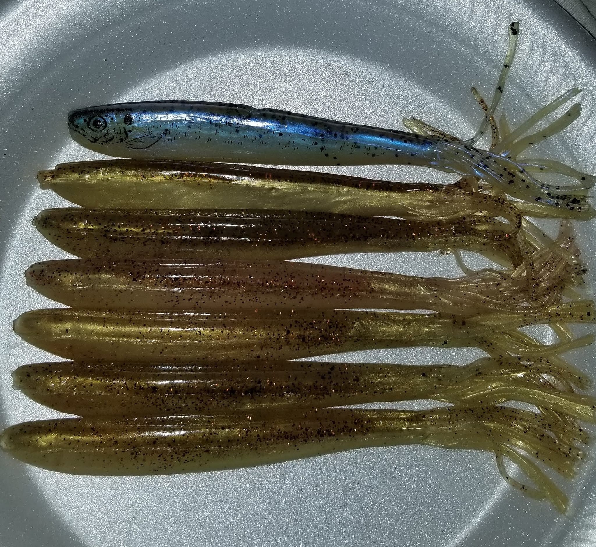 cod fishing lures Diamond Jigs 14oz 16oz 12oz, Holographic Saltwater heavy duty swivel Liver Hook Size:8' MH 2 PC Bass Puzzle Grass Piece