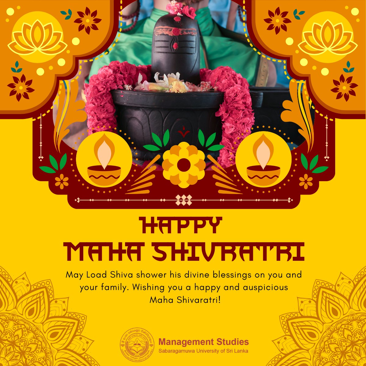 🕉 Maha Shivaratri 2025 🕉 May this sacred night of Lord Shiva bring ...
