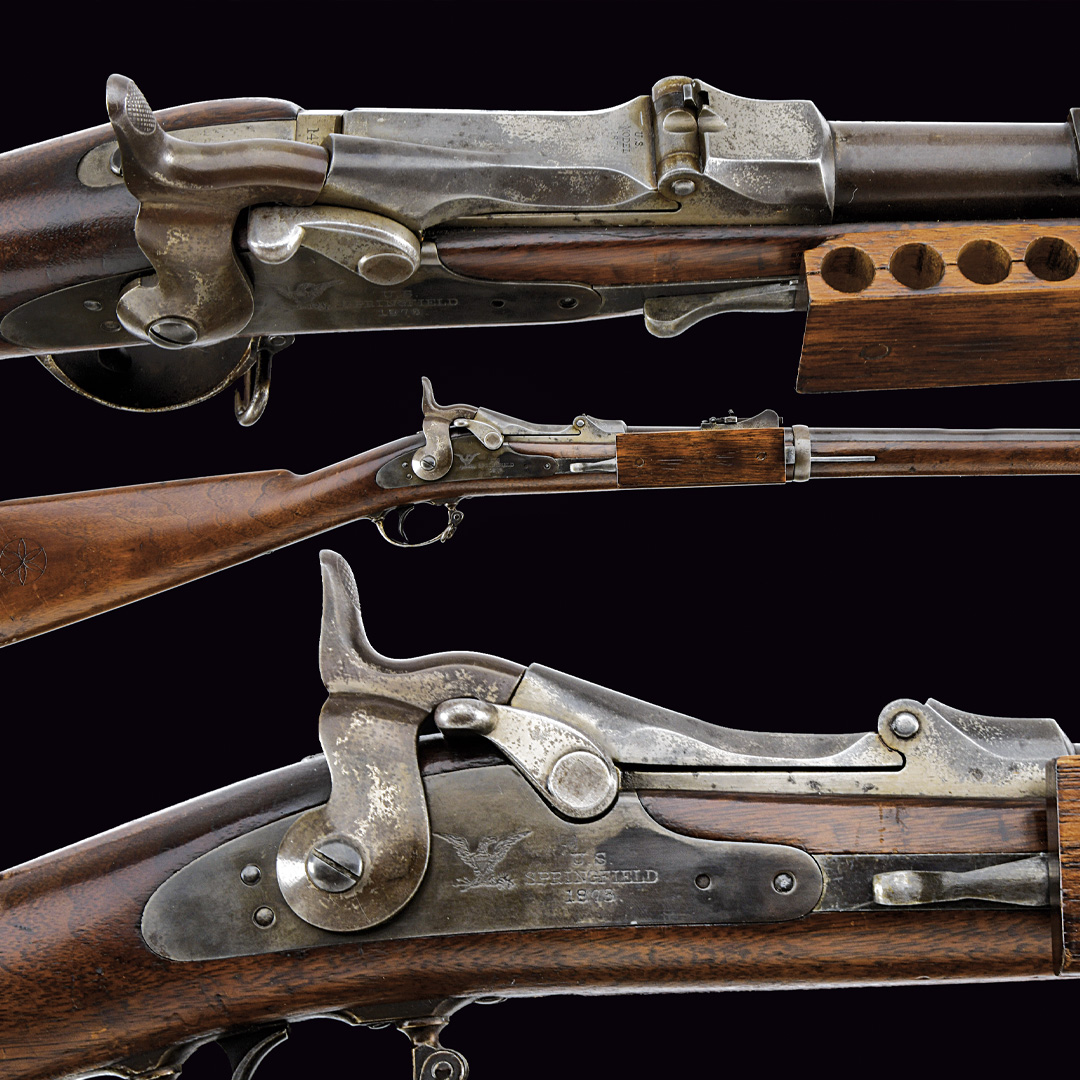 Czerny's - Lot 95 | Auction 141 An 1873 model trapdoor Springfield ...