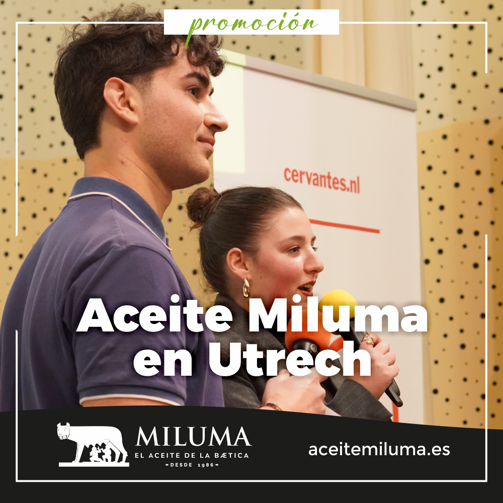 Aceite Miluma - El @institutocervantesutrecht (Holanda)... | Facebook