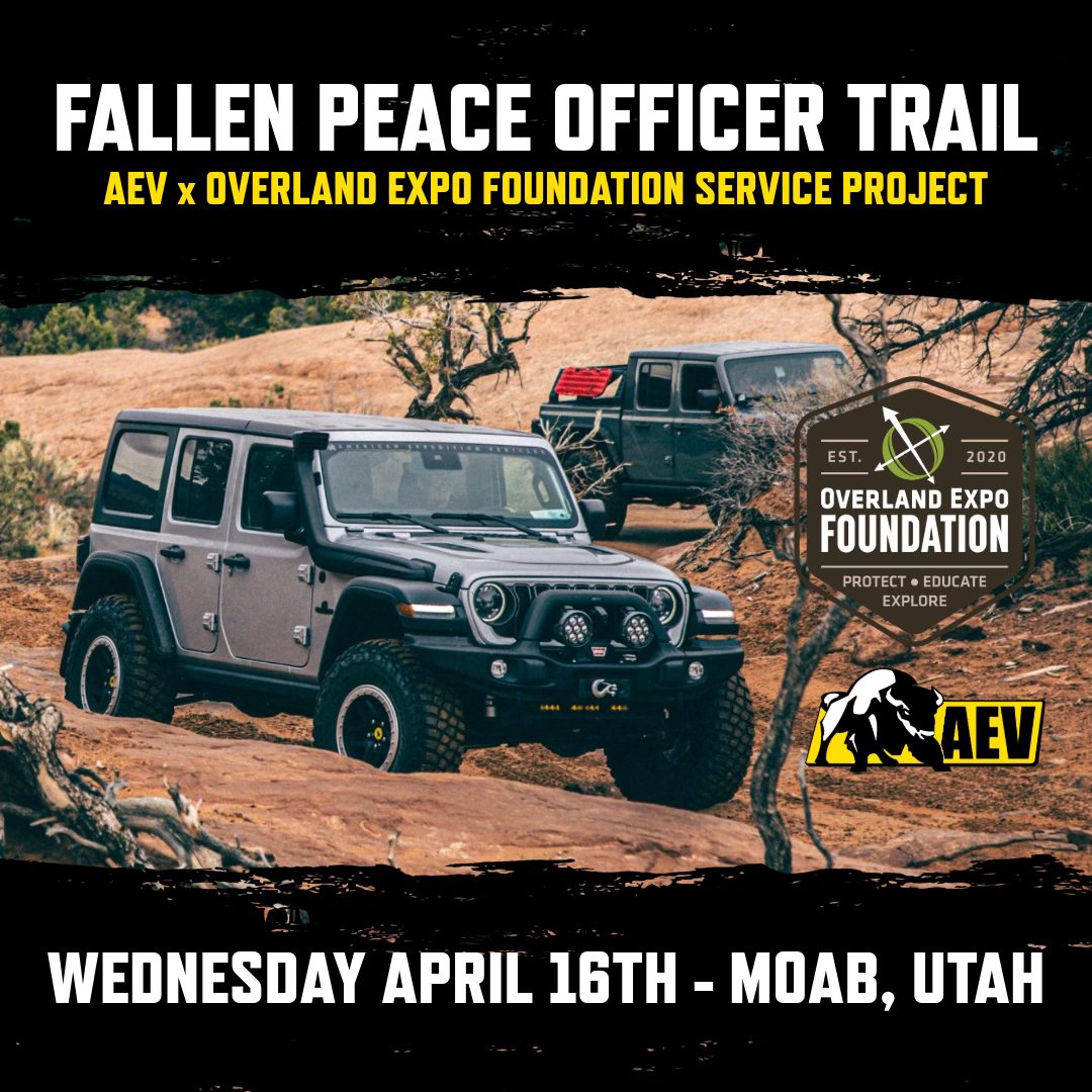 American - AEV is teaming up with the Overland Expo Foundation on ...