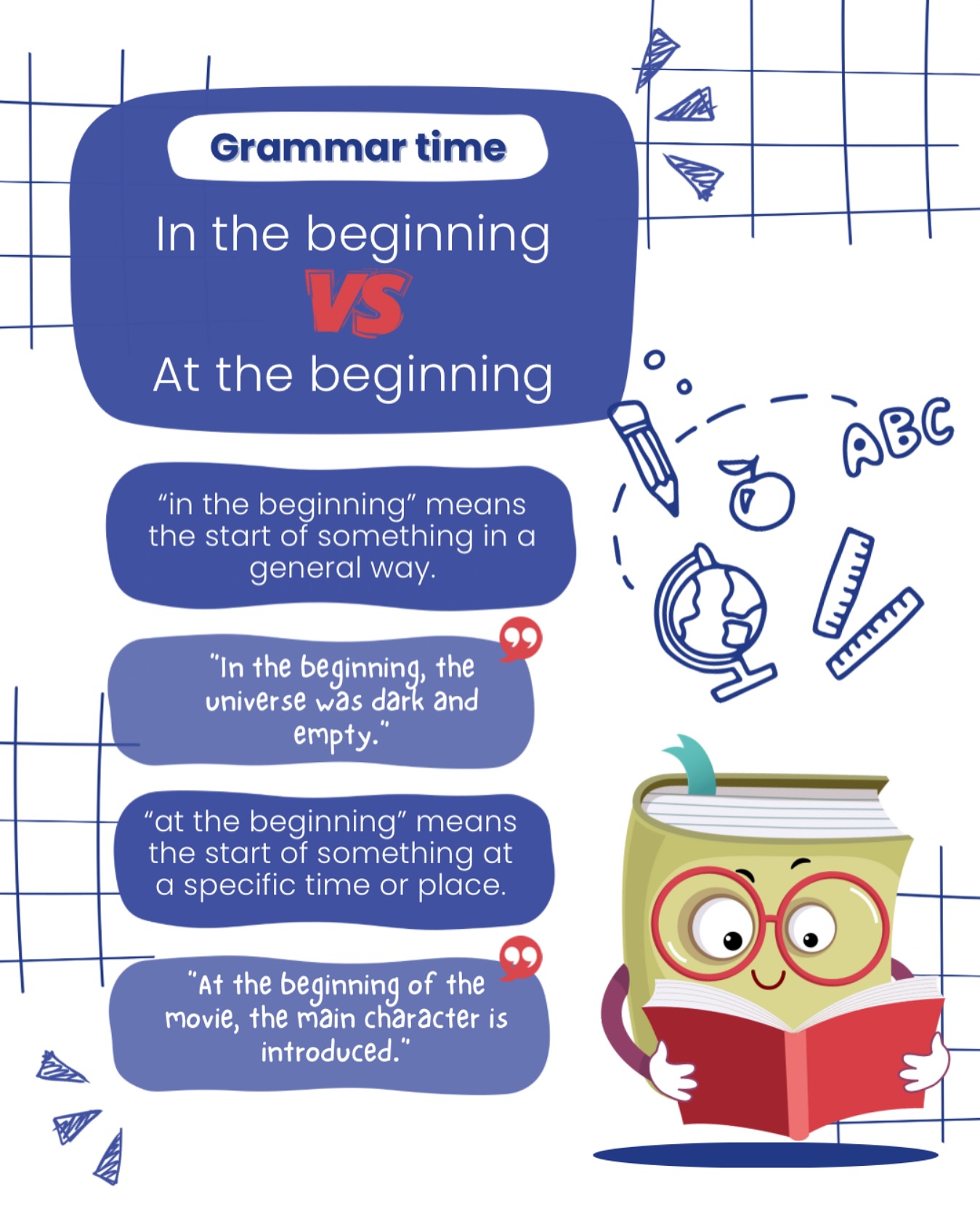 LanGeek - Understanding the difference between ‘in the beginning’ and ...