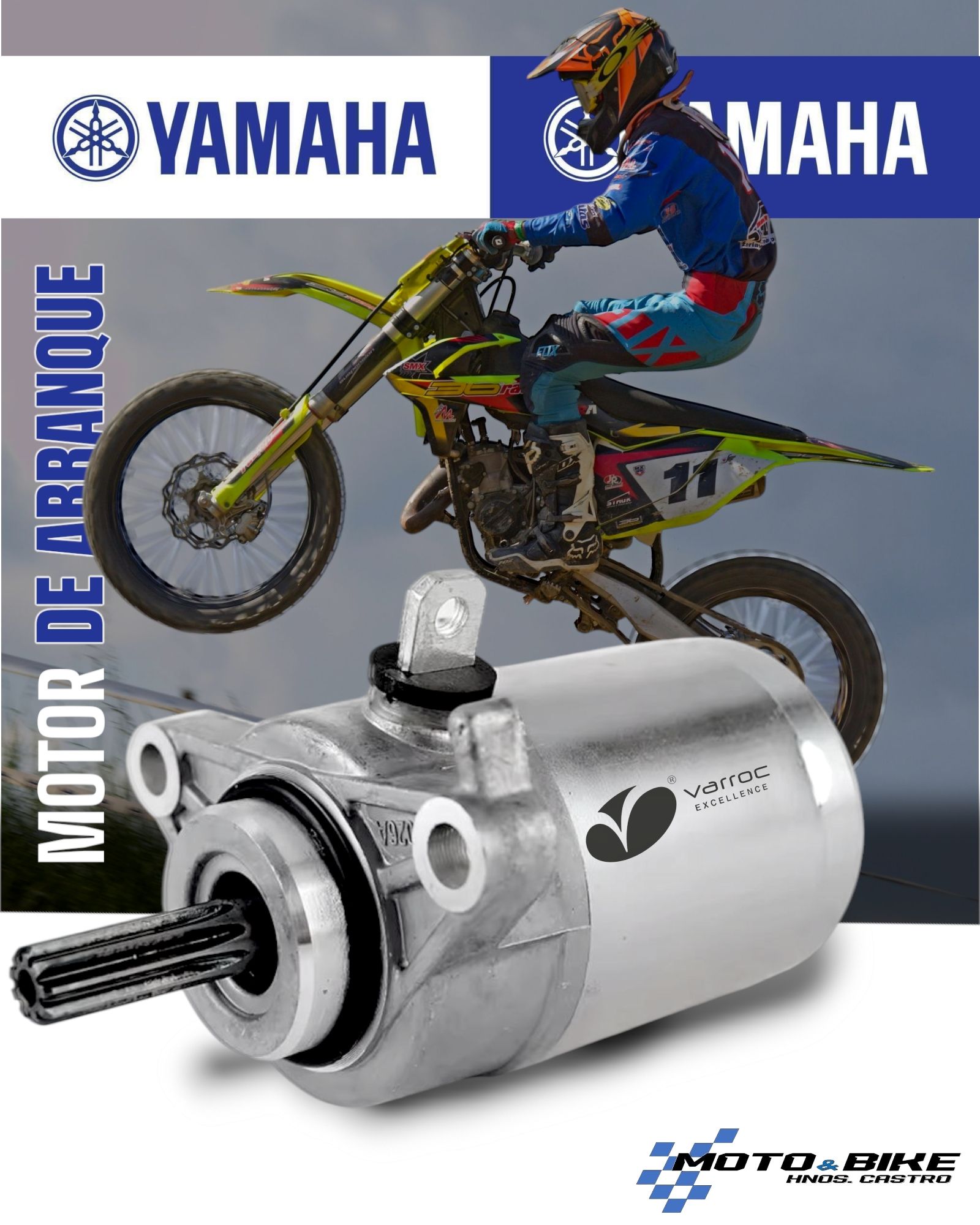 Moto&Bike Hnos Castro - ️ YA DISPONIBLES MOTORES DE ARRANQUE YAMAHA XTZ ...