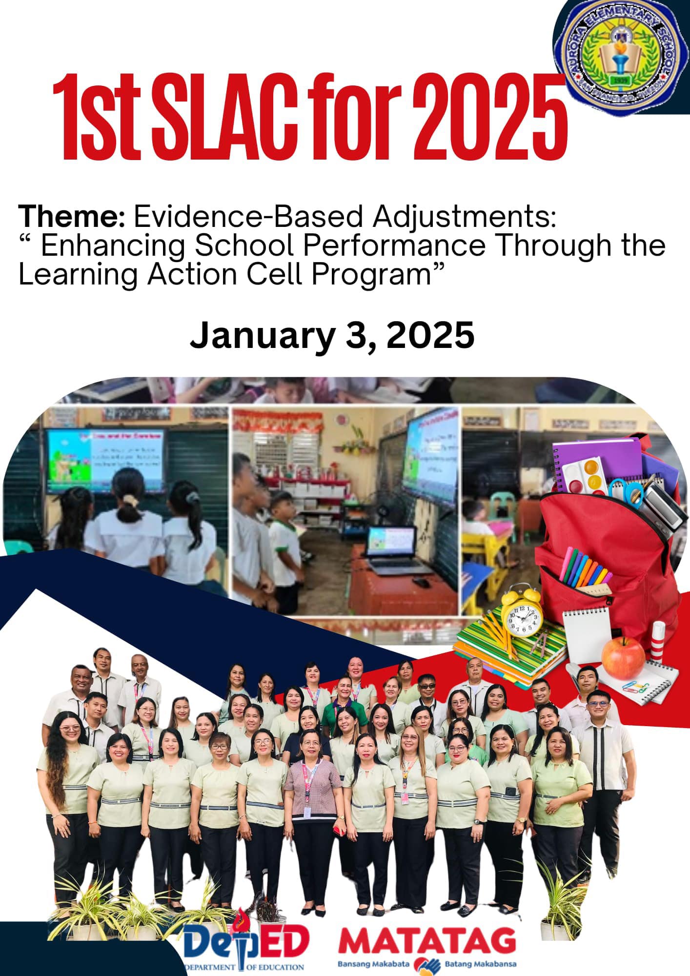 1st SLAC for 2025 with the theme : Evidence-Based Adjustments ...