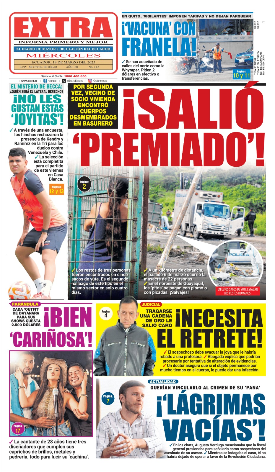 Diario - ☀️ ¡Buen día! Les compartimos la #PortadaEXTRA de este ...
