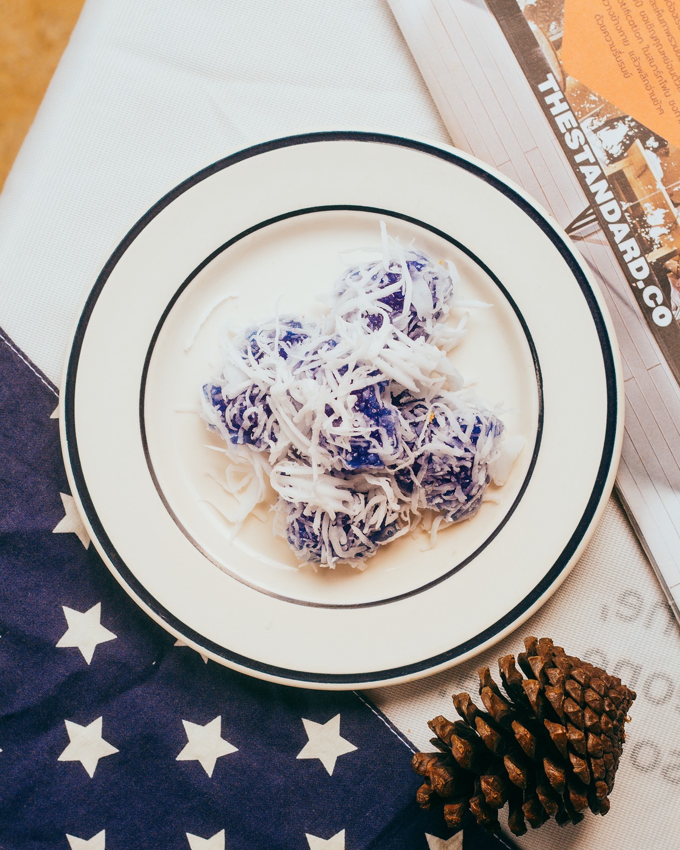 ขนมไทยแม่ฉัน - ขนมหยกมณีอัญชัน Blue Tapioca Pearls ☄💦... | Facebook