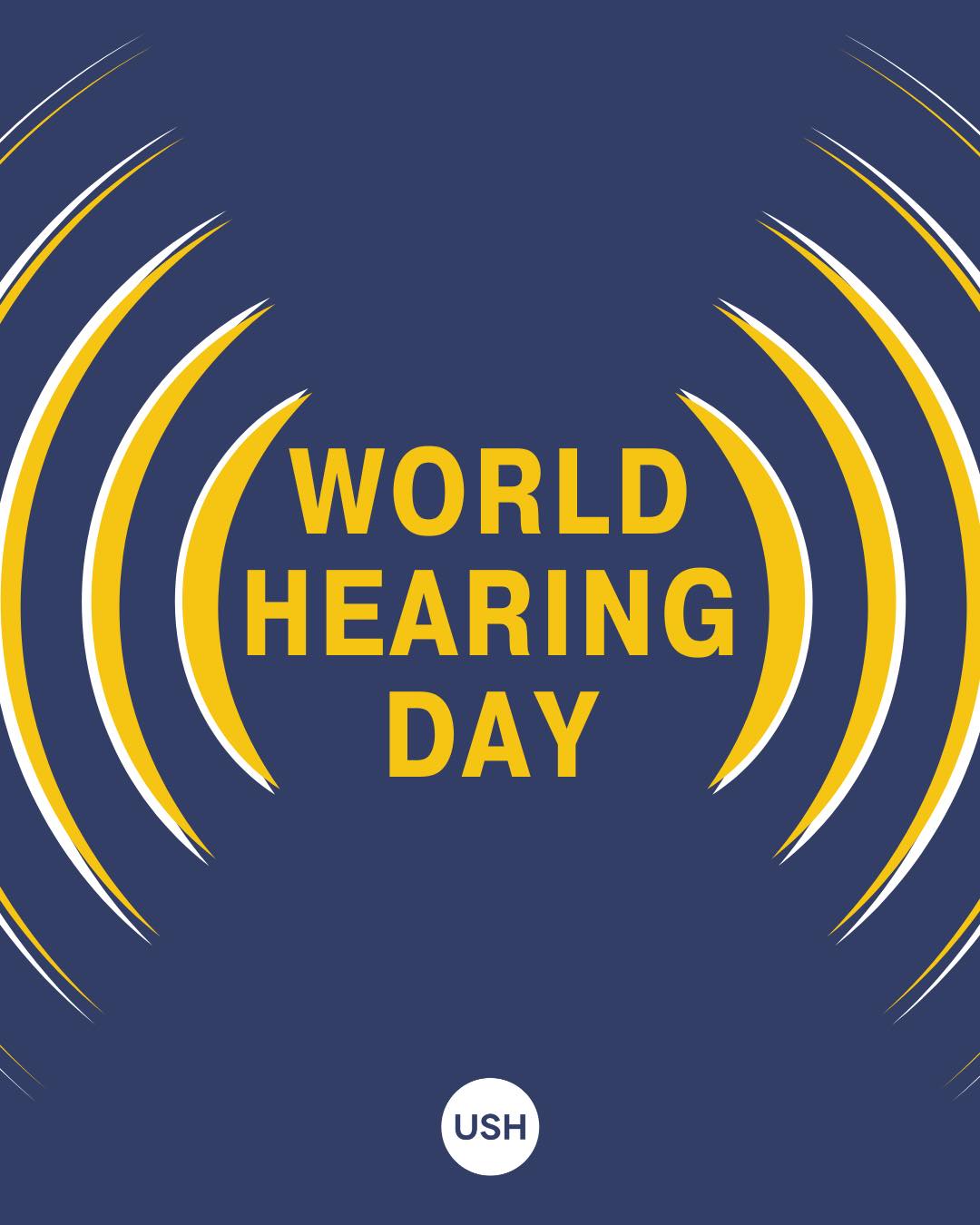 Usher - World Hearing Day 2025 is focused on the importance of ear and ...