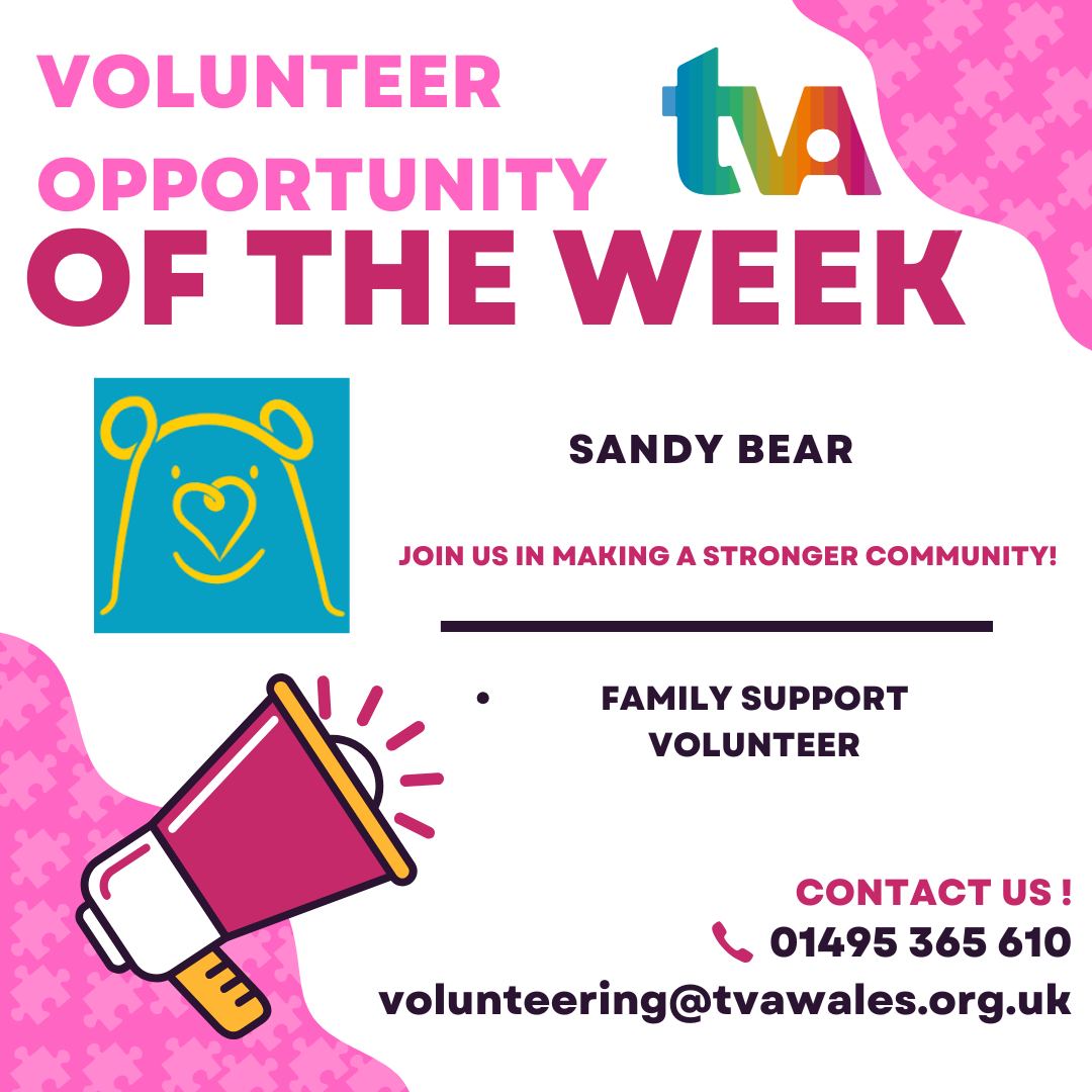 Torfaen - 🌟 Volunteer Opportunity of the Week 🌟 Join us at Sandy Bear ...