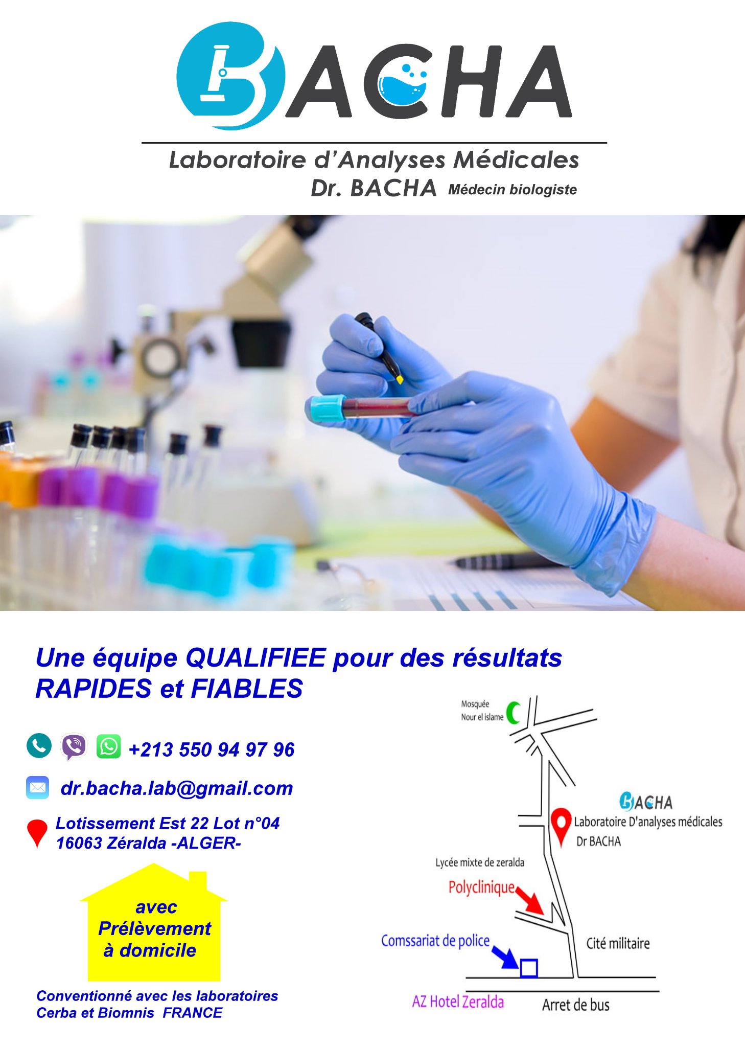 Laboratoire d'analyses médicales Dr Bacha - Home