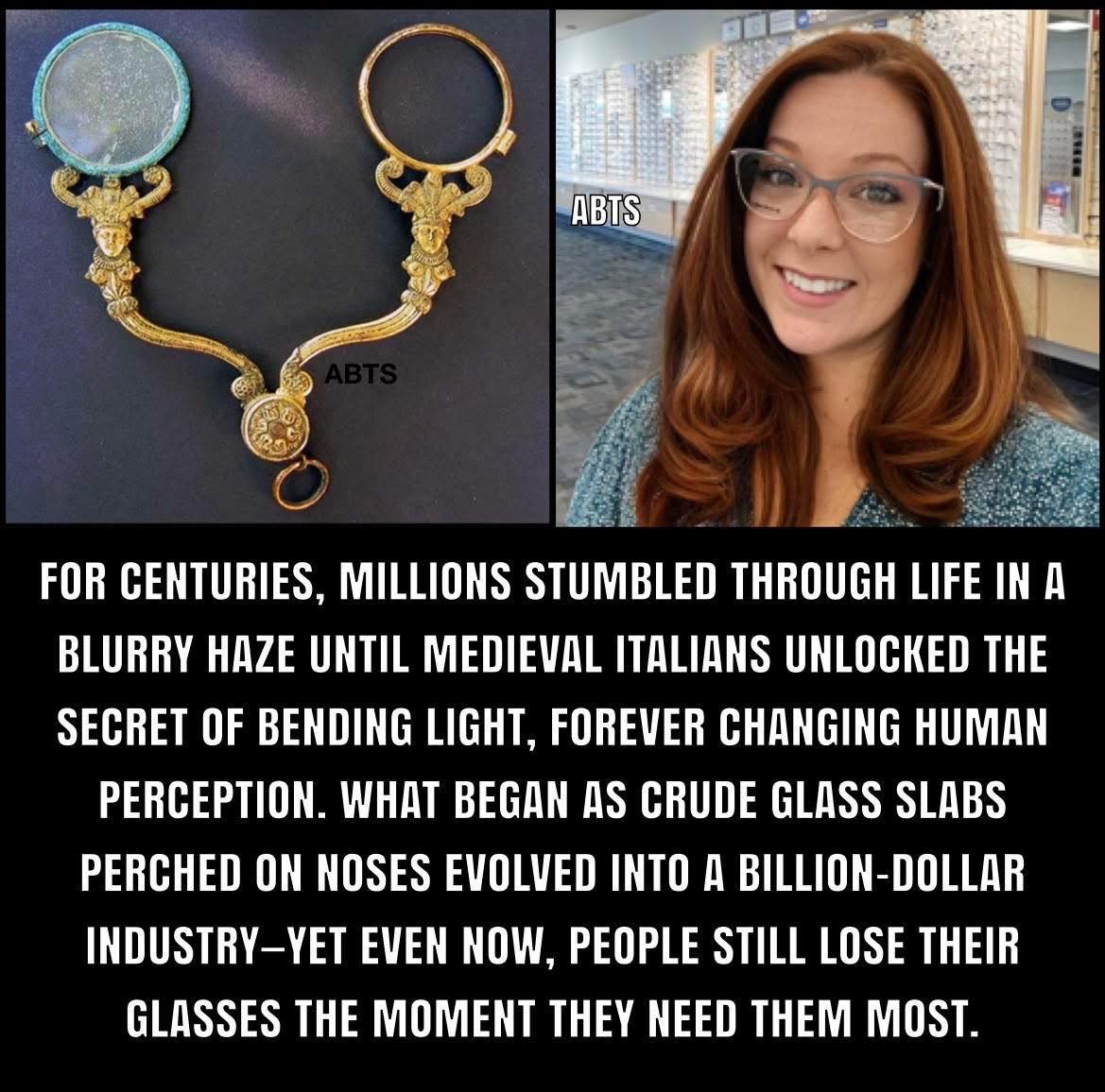 History - 👓 Imagine a world where everything beyond an arm’s reach is ...