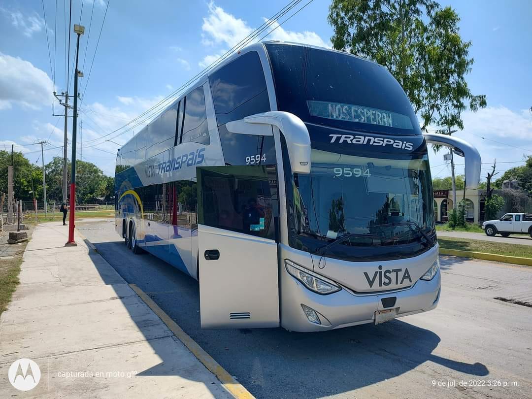 Bus JCG El operador.