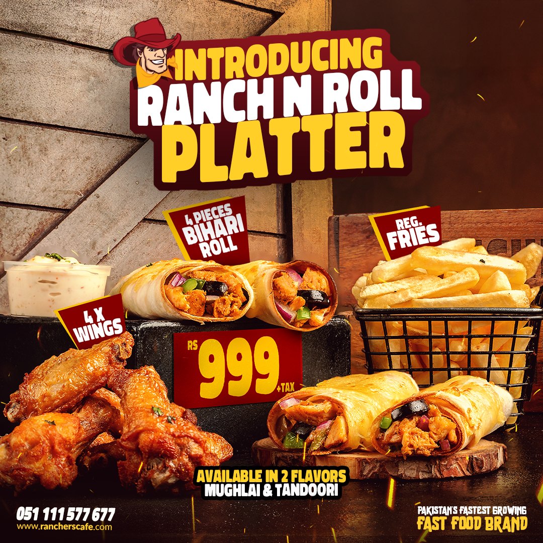 Ranchers - The all-new Ranch n Roll Platter has landed.... | Facebook
