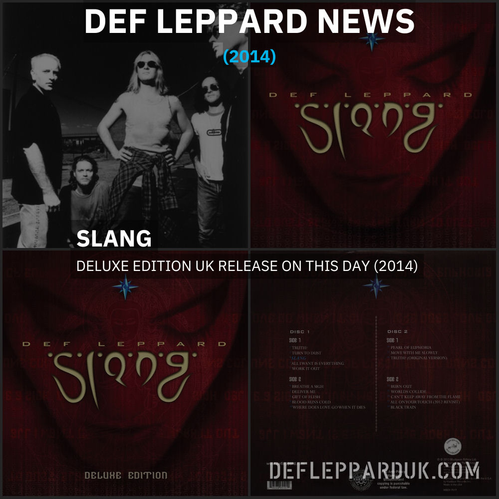 From the collection: Early promo-only SLANG CD, kindly signed by