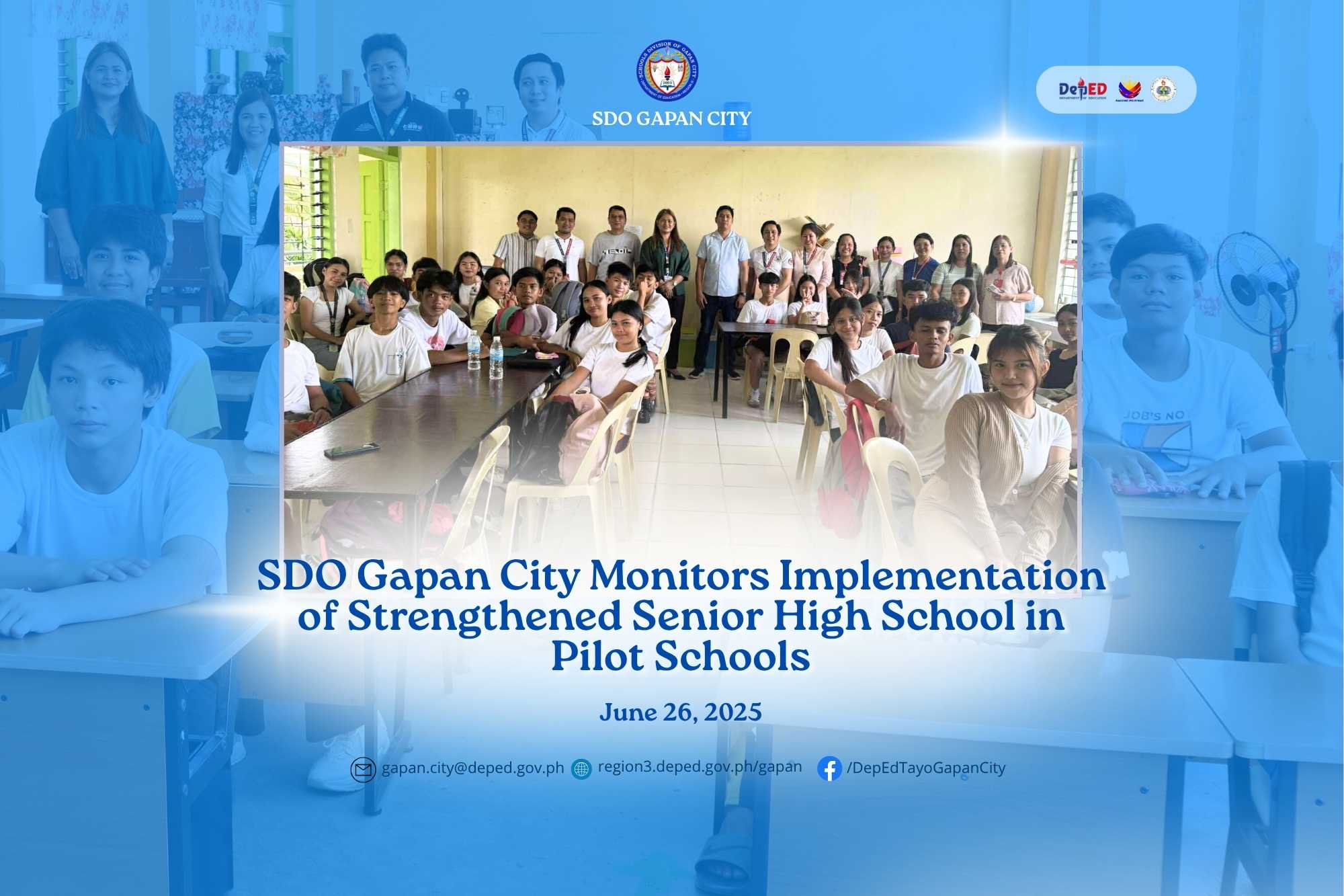 DepEd Tayo Gapan City - Brigada Eskwela and Oplan Balik Eskwela # ...