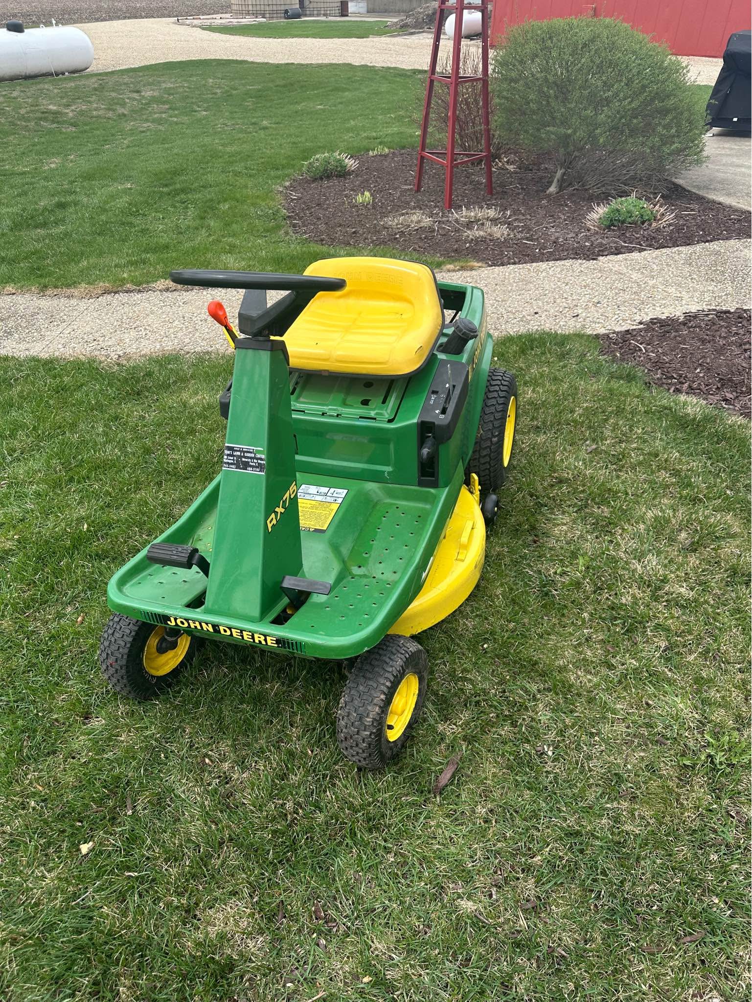 John Deere RX75 30 inch mower - Lawn Mowers - Franklin Grove, Illinois ...