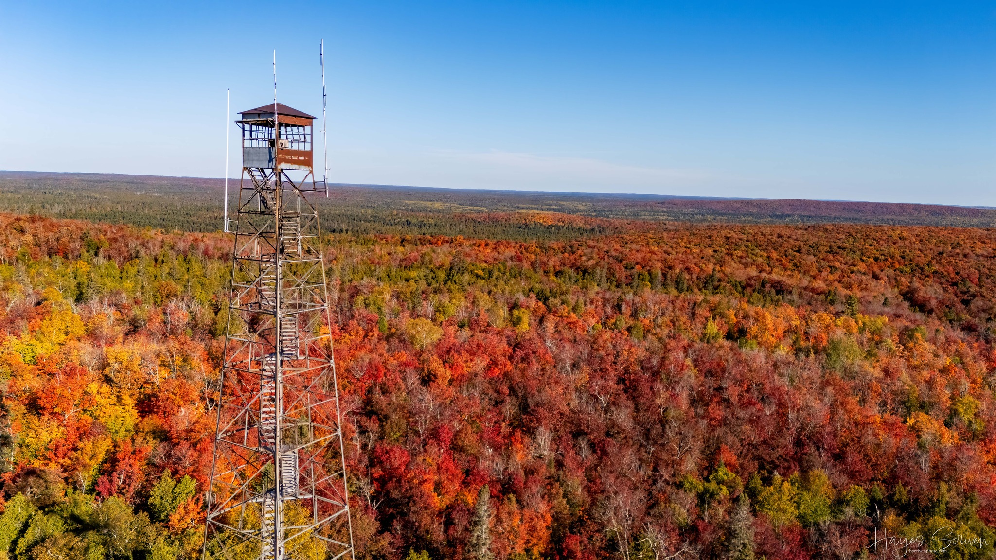 Fall from Above The fall... - Hayes Scriven Photography