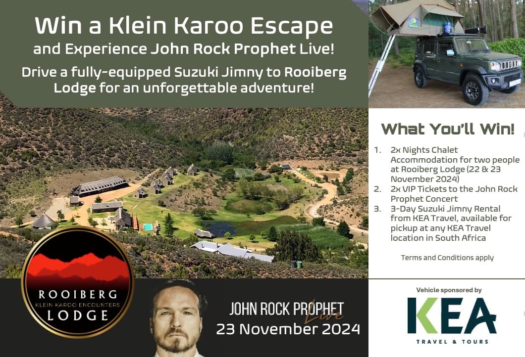Rooiberg - 🌟 Win a Klein Karoo Escape! 🌟 Drive a fully-equipped Suzuki ...