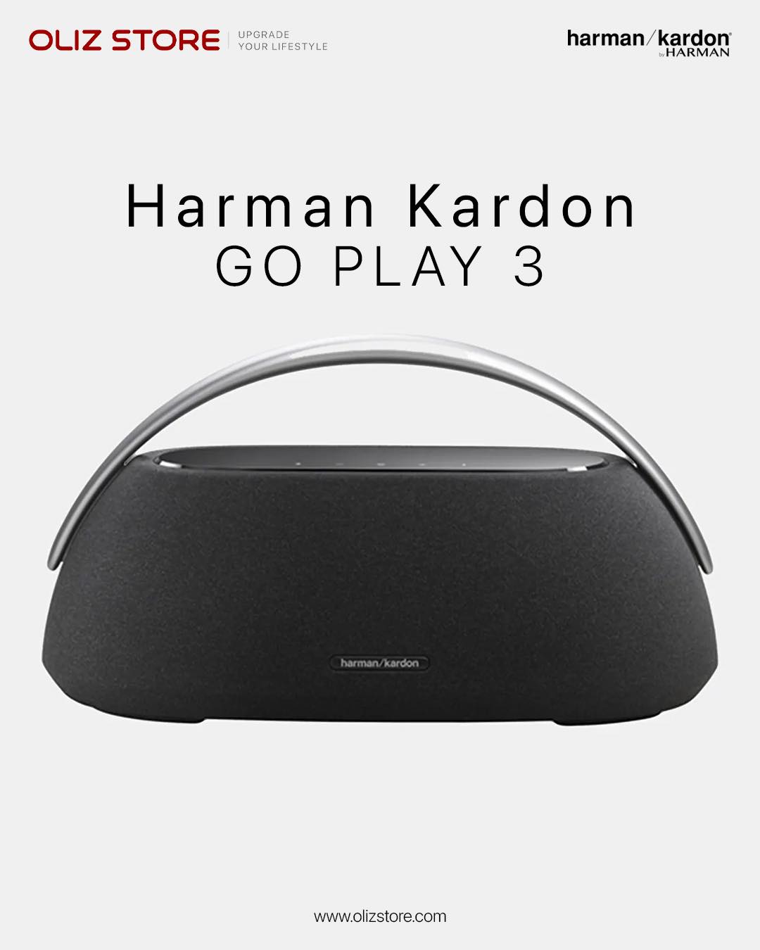 Harman Kardon GO PLAY 3 delivers bold, premium sound with powerful