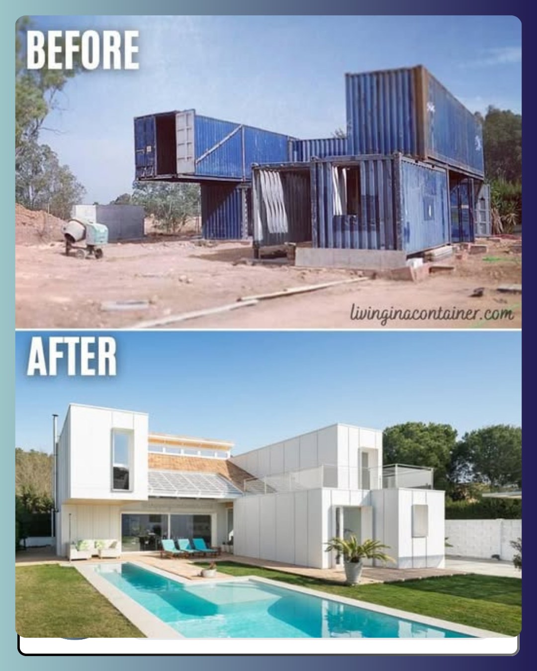 Living in a Container - What started as a few stacked containers in the ...