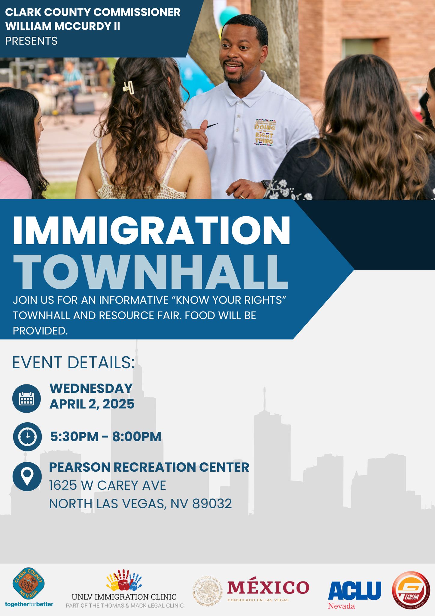 Clark - Join Commissioner McCurdy for a 
