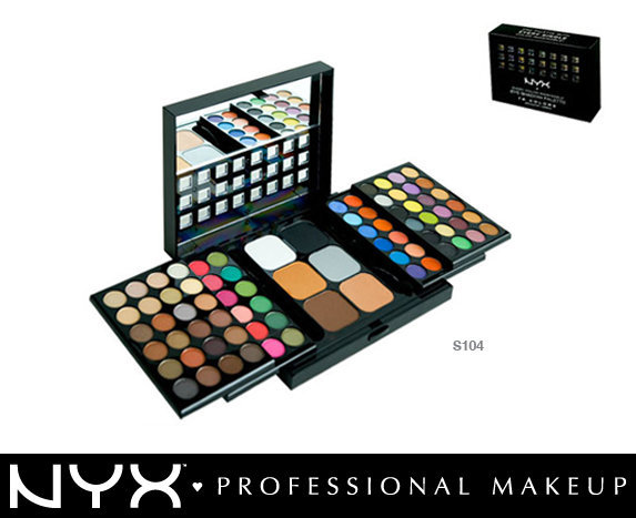 NYX - MAKEUP ARTIST KIT, beautiful collection of 78 eyeshadow