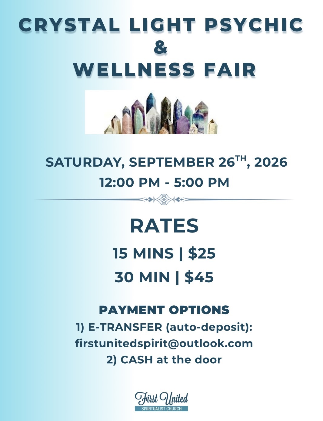 Crystal Light Psychic & Wellness Fair