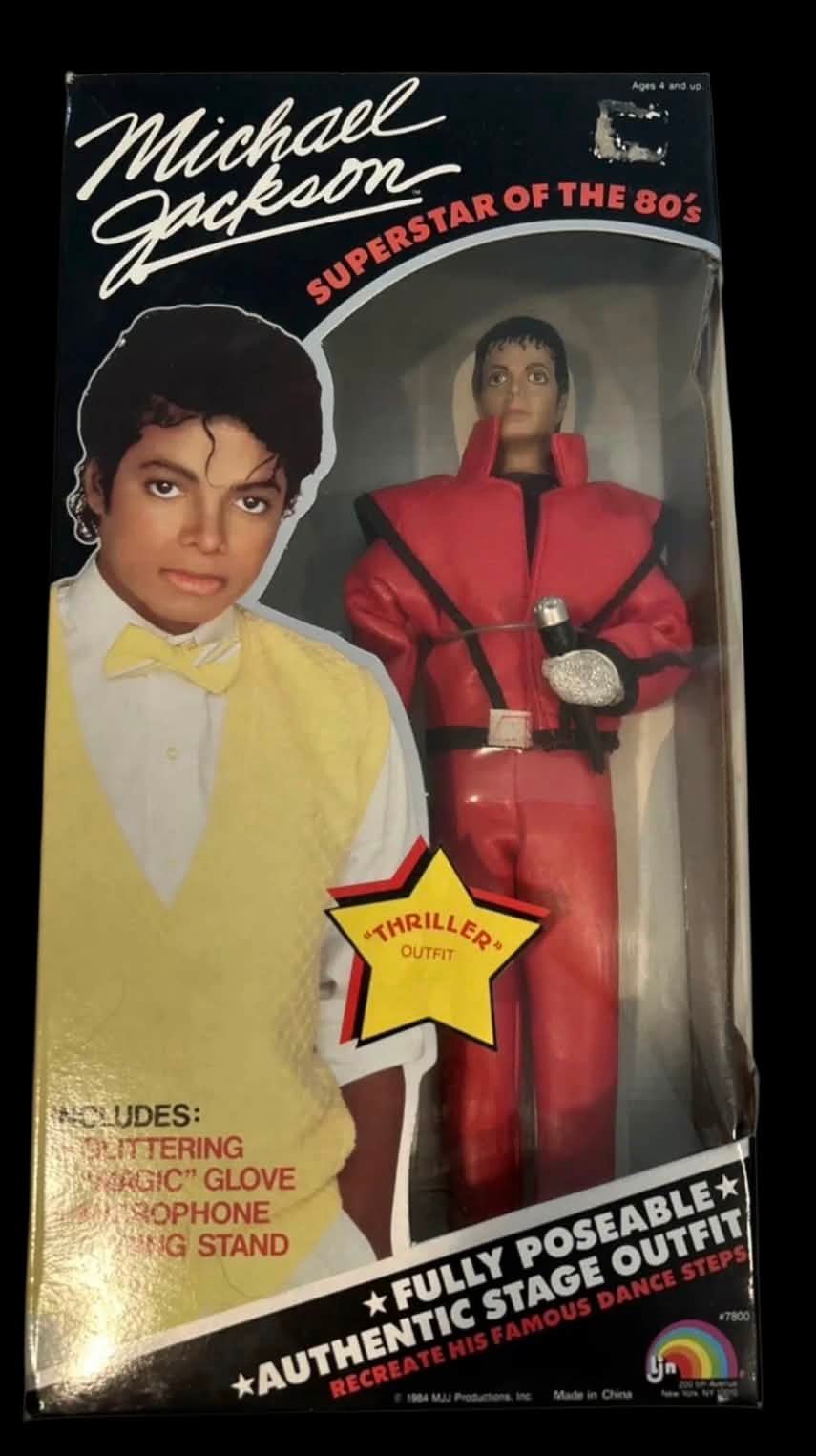 1984 LJN Superstars of the 80s Michael Jackson dolls!