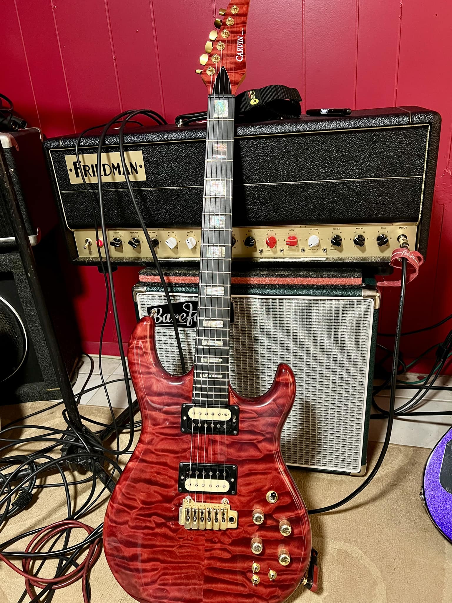 For the love of Carvin DC400: Custom made my 1st DC200 in 1994