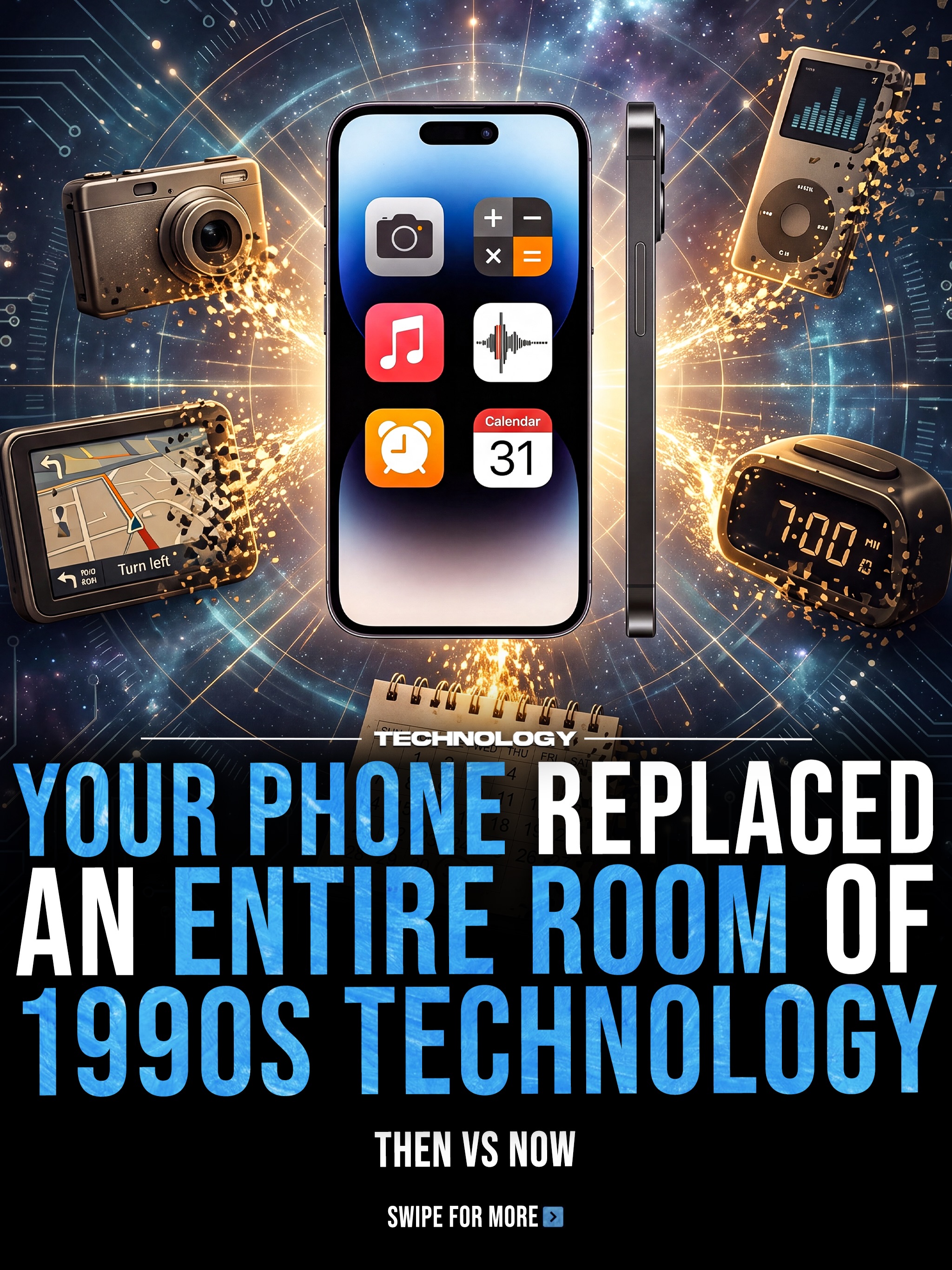 Swipe ⬅️ to see how a single smartphone now handles everyday