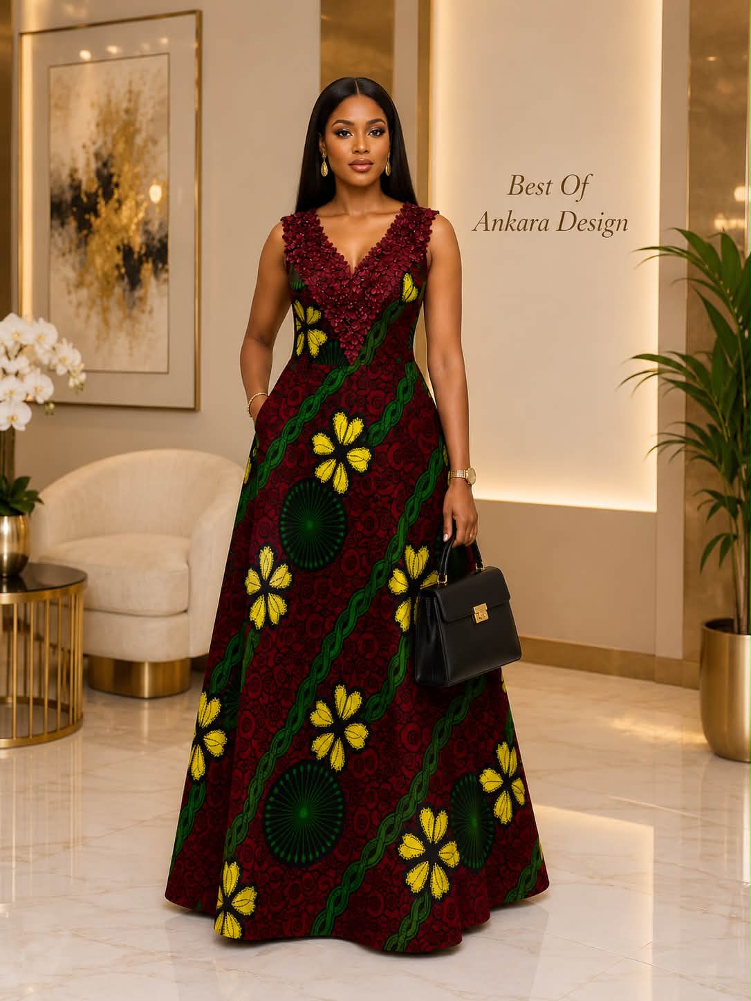 ankara formal dresses THIS IS BEAUTIFUL 😍 A stunning design you'll want in your wardrobe! Available to order. 📲 +234 915 126 8848 #AnkaraFashion #AnkaraDesign #AfricanFashion #AnkaraStyle #FashionReels gwbg couture