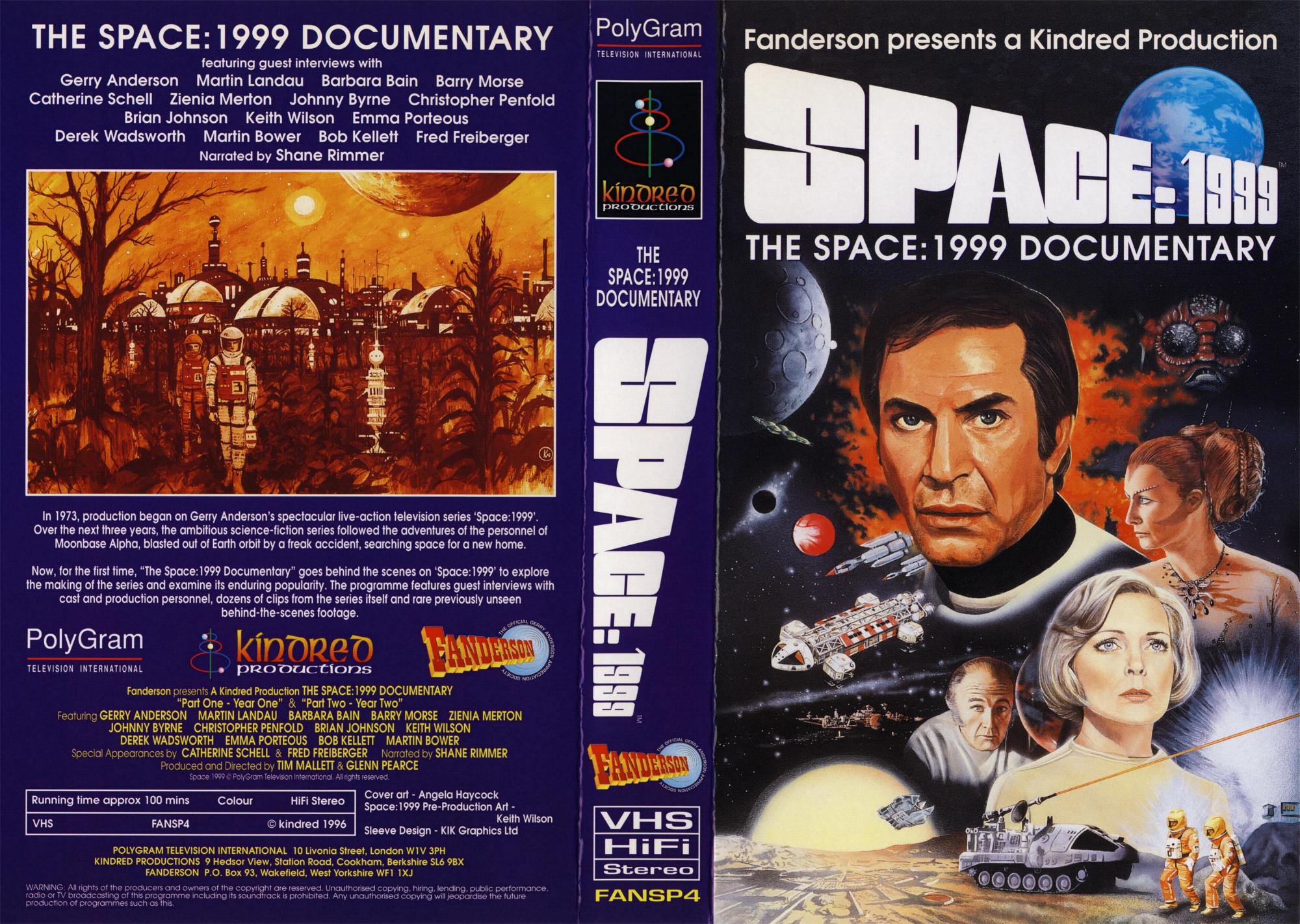 The Fanderson 1999 Documentary VHS... - Space: 1999 Series