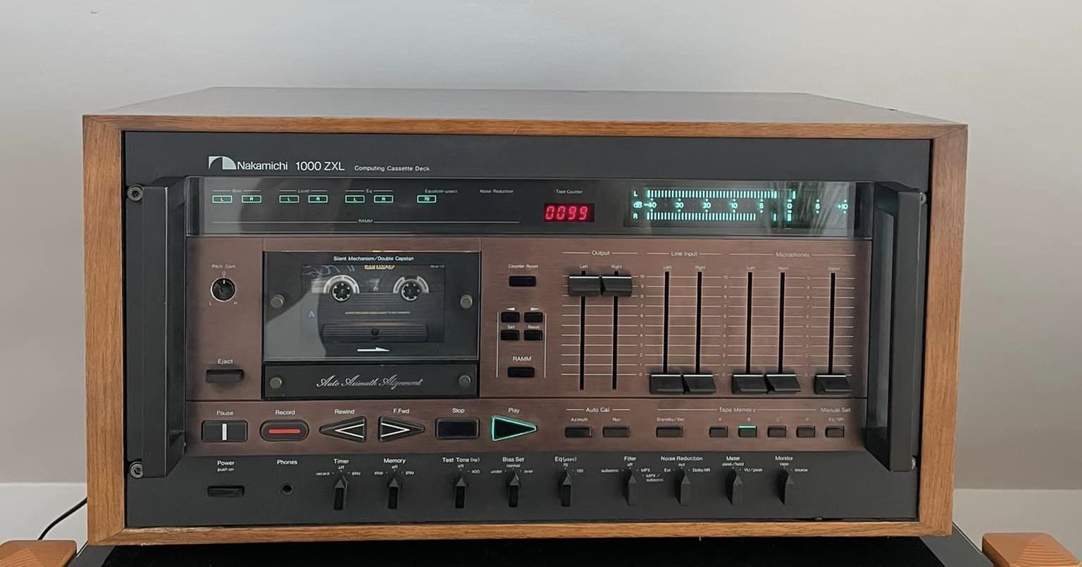 Nakamichi ZXL 1000, the first 