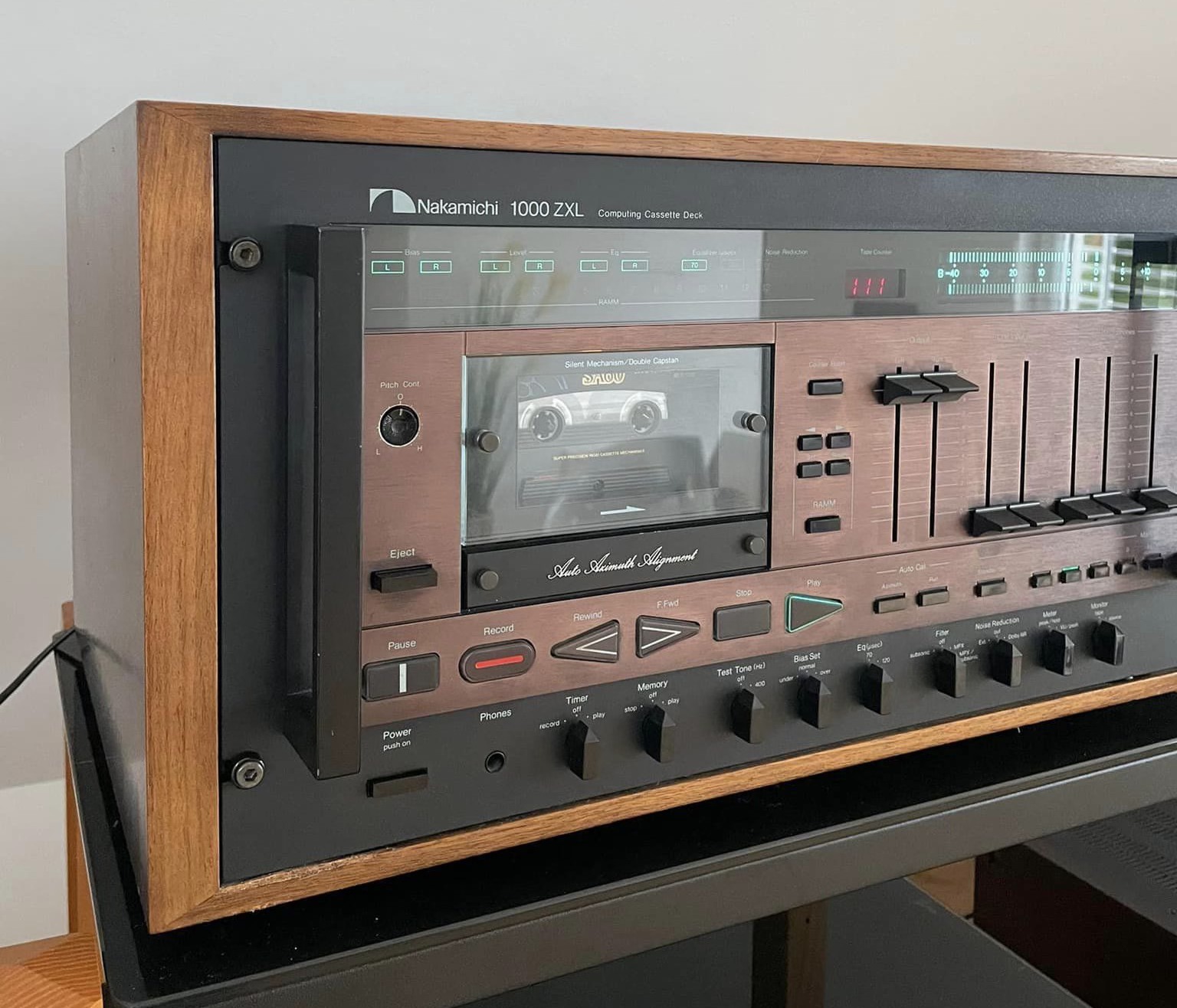 Nakamichi ZXL 1000, the first 