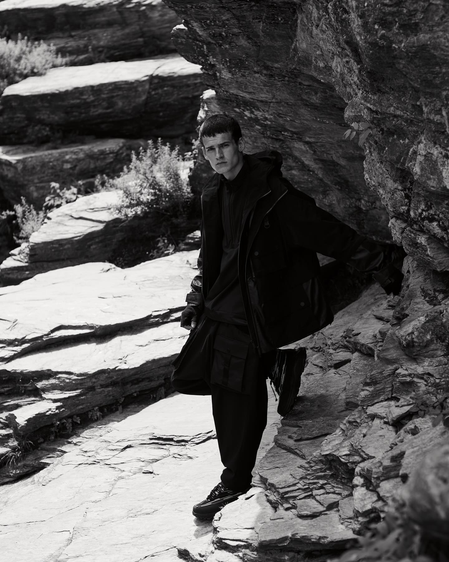 _ BLK White Mountaineering for the 25AW season WINDSTOPPER ZIP OFF 
