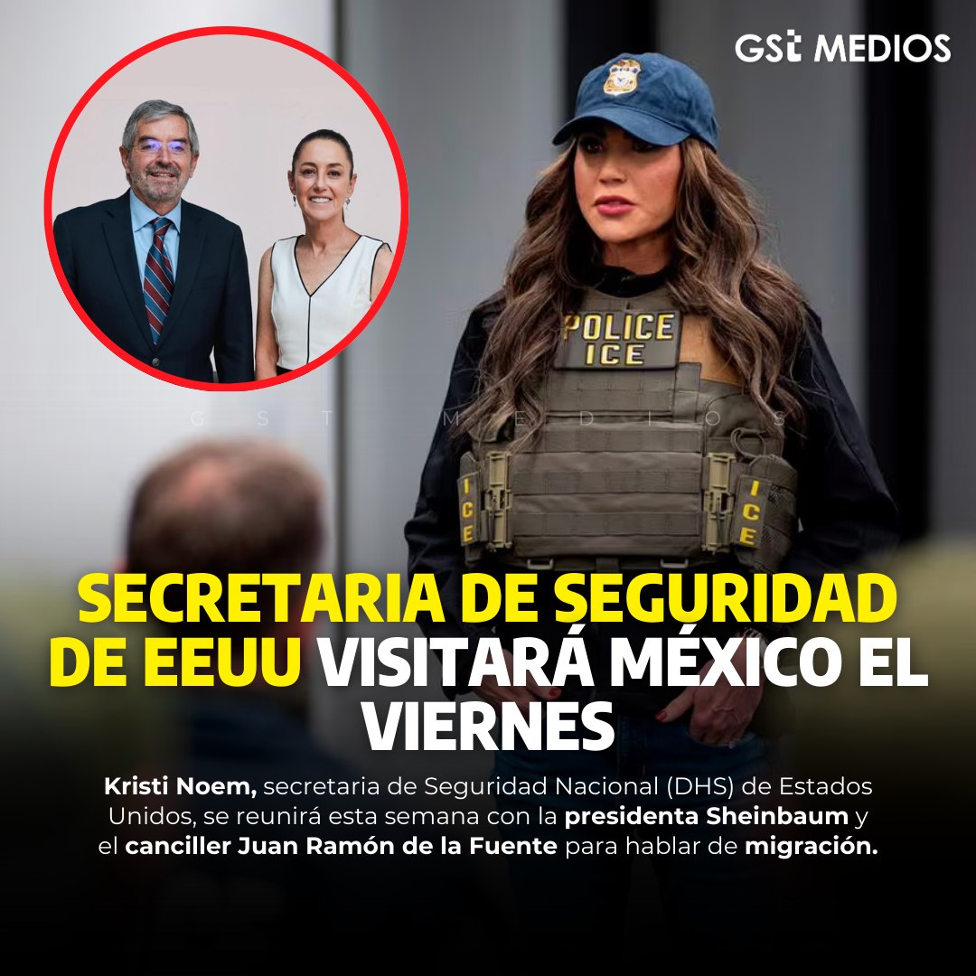 Vallarta Independiente - Kristi Noem, titular del Departamento de ...