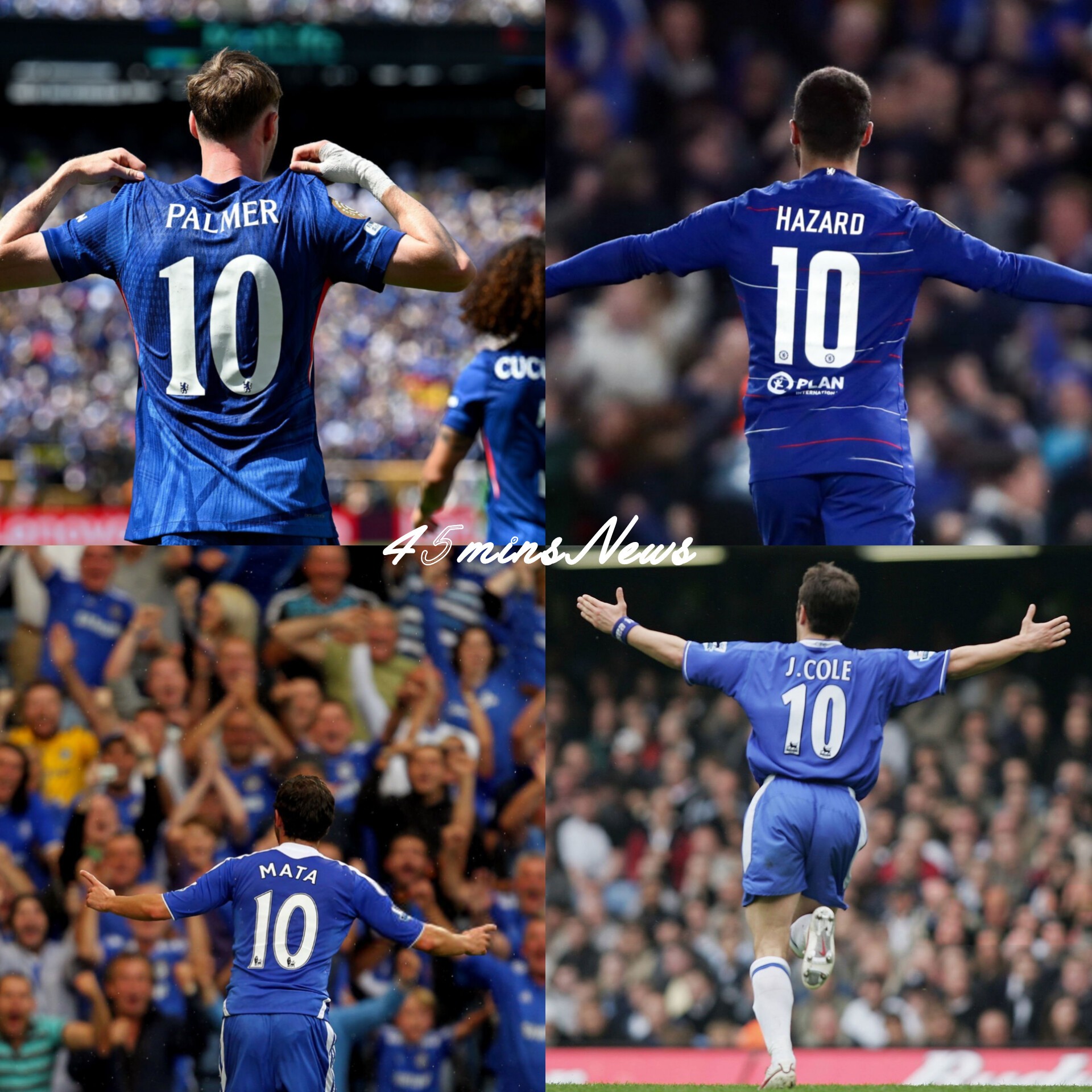 Chelsea's iconic number 10 shirt legacy