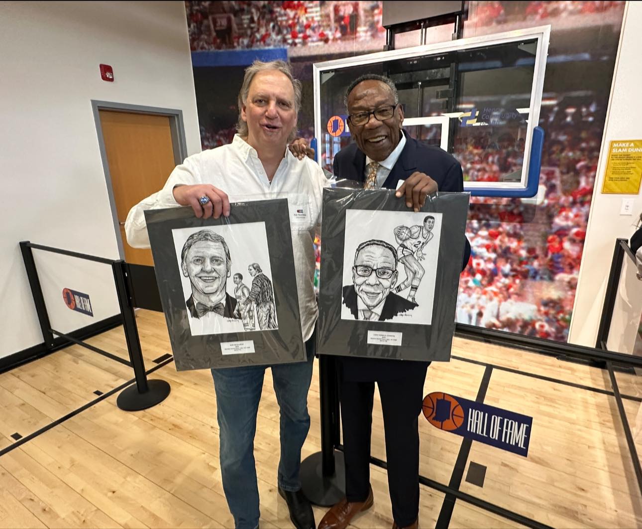 School - LeRoy Johnson and Ron Hecklinski saw themselves in the Indiana ...