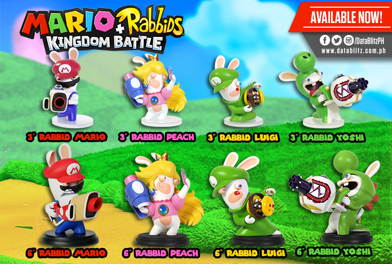 DataBlitz - THE RABBIDS HEROES. Ubi Collectibles: Mario + Rabbids ...