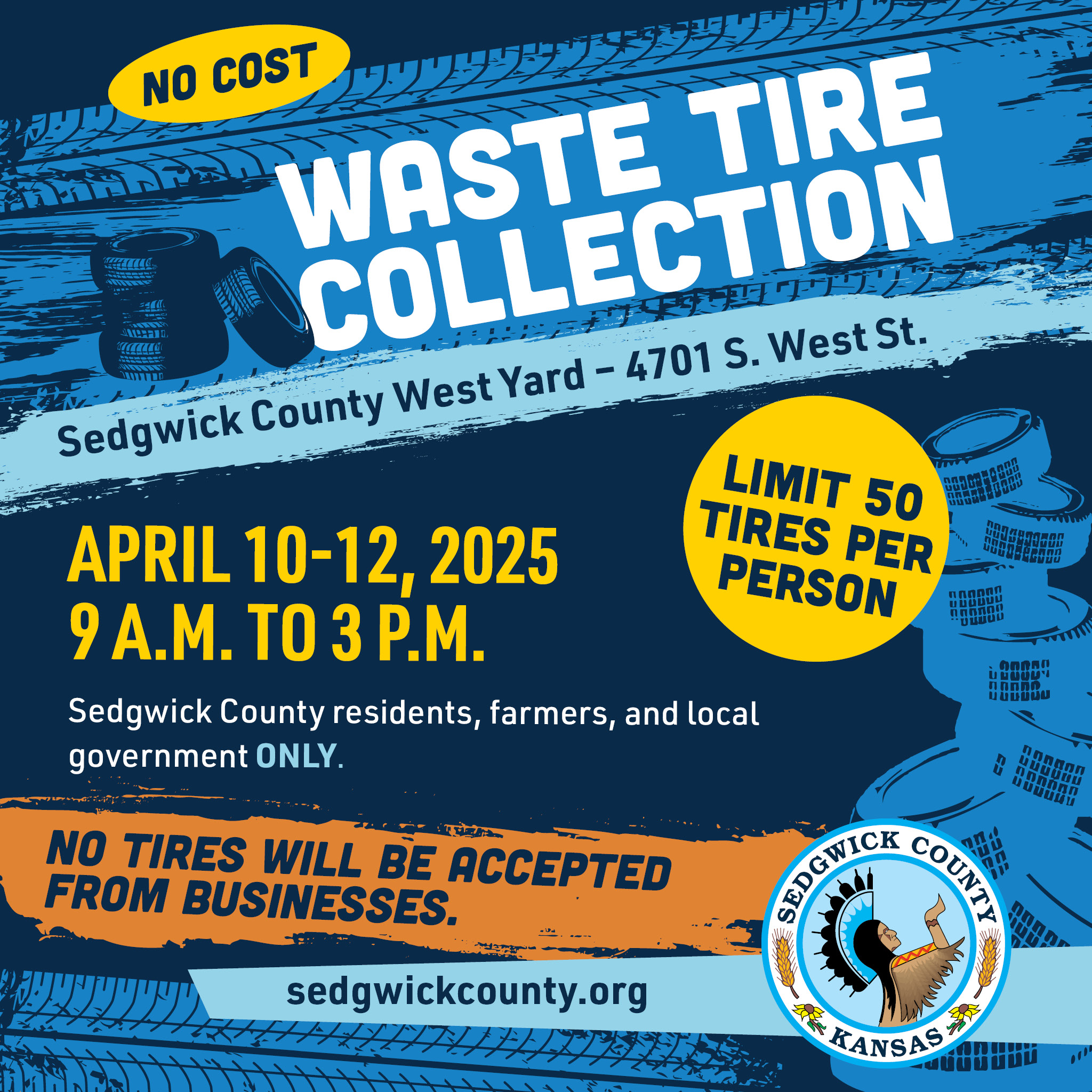 The Waste Tire Collection is... - Sedgwick County Government | Facebook