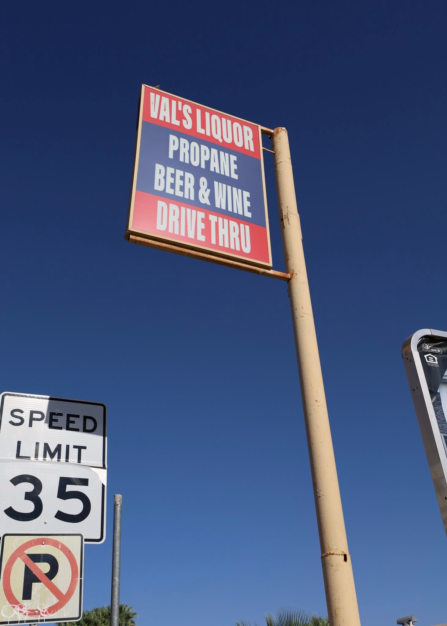 Drive-thru liquor stores in Yuma…Val's Drive In Liquors at 2500 W