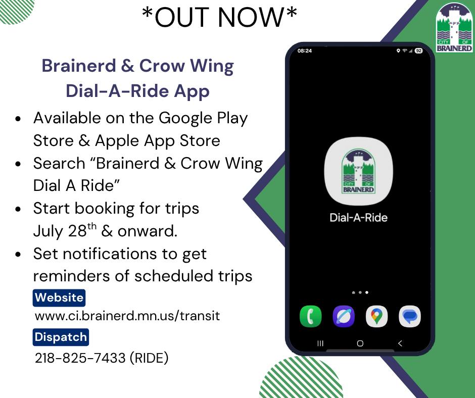 City - 🚍📱 Big News from Brainerd & Crow Wing Public Transit! 🌐🚍 We’re ...