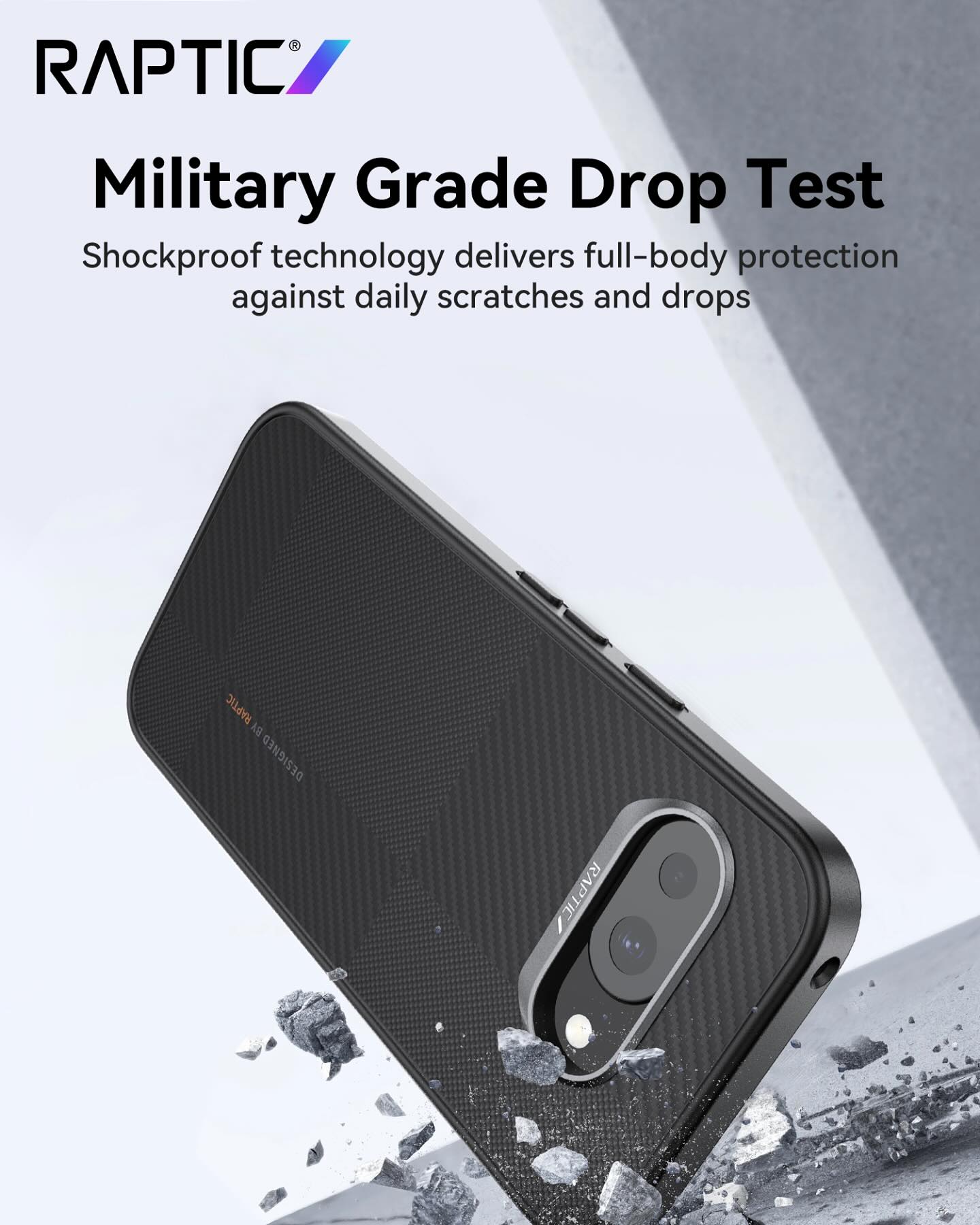 For iPhone 11 Pro Raptic CLEAR Strong Drop Tested Case