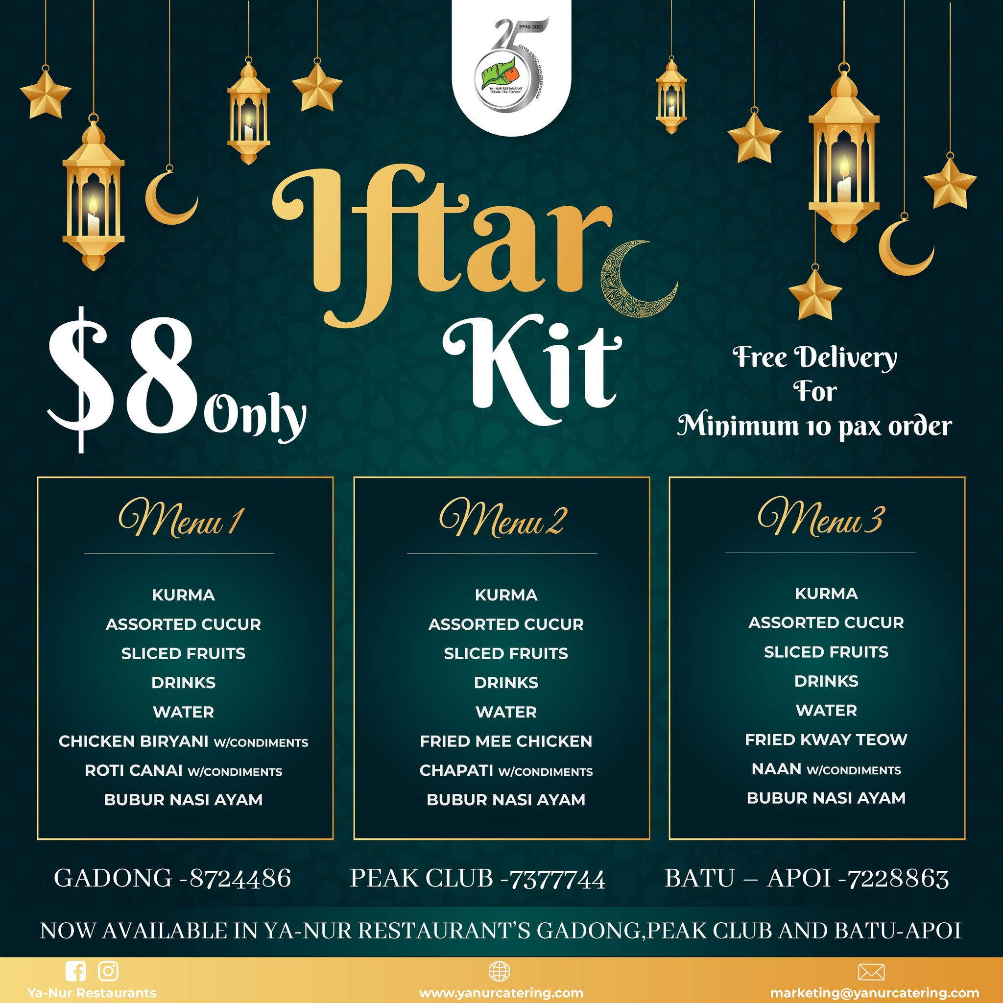 Ya-Nur - 🌟 Special Iftar Kit – Available at All Ya-Nur Restaurants! 🌟 ...