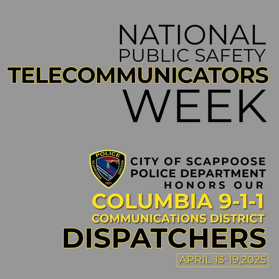City of Scappoose - Government - This week, the Scappoose Police ...