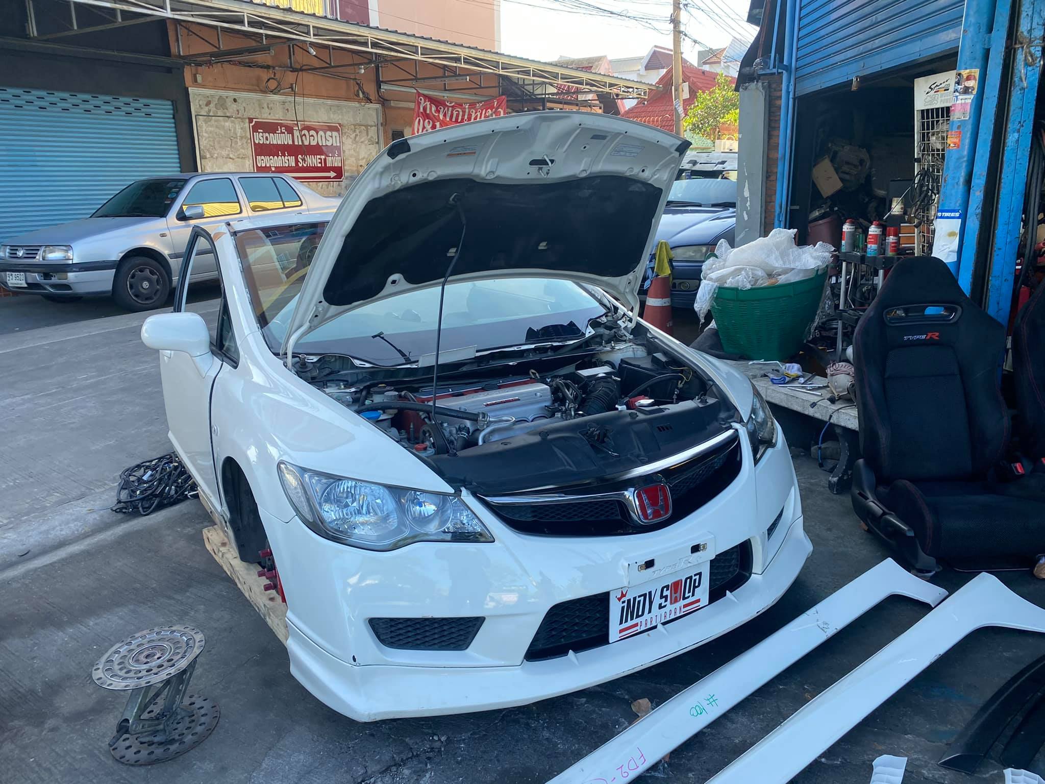 พาท FD2 Type R ของแท้ ครบๆ แยกได้ทุกอย่าง!! กันชน FD2 แก้ม FD2 กาปข้าง ...