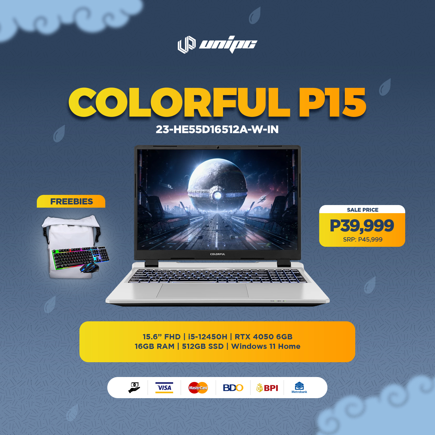 UniPC - Under P40K for an RTX 4050 gaming laptop is crazy! The Colorful ...